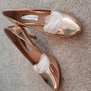 Rose gold heels
